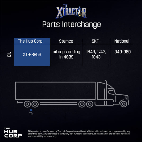 XTR-8856 Hub Cap (Replaces 4009)